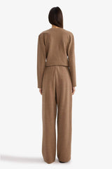 Defacto Kadın Trousers G6332AX - Gri/ Kahverengi