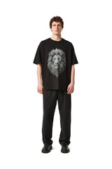 Galatasaray Erkek T-Shirt E251069 - Siyah