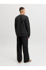Jack & Jones Aero Erkek Sweatshirt 12298492 - Siyah