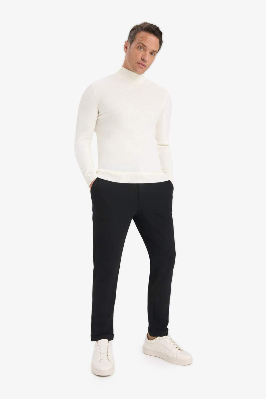 Defacto Erkek Pullover R1127Az - Ekru