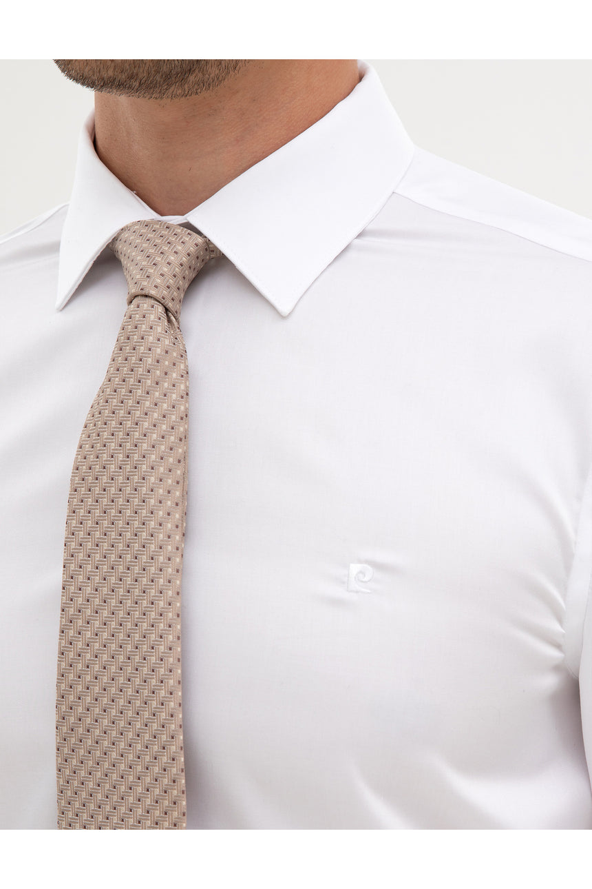 pierre cardin erkek dokuma gömlek  2325896 - Beyaz