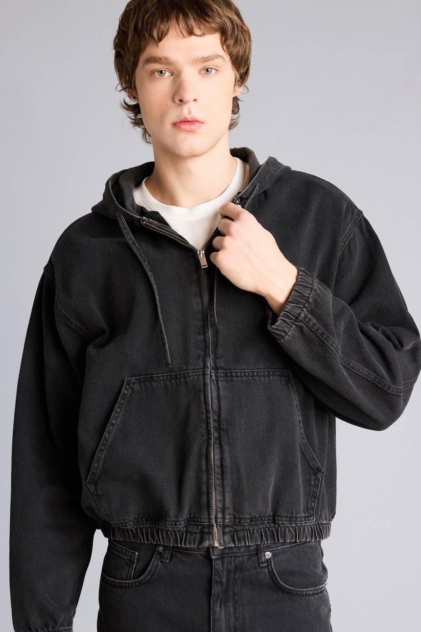 Defacto Erkek Jacket H0139AX - Siyah