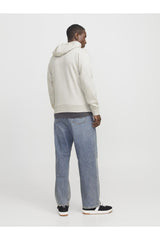 JACK&JONES SWEAT 12268422 - Beyaz/ Gri