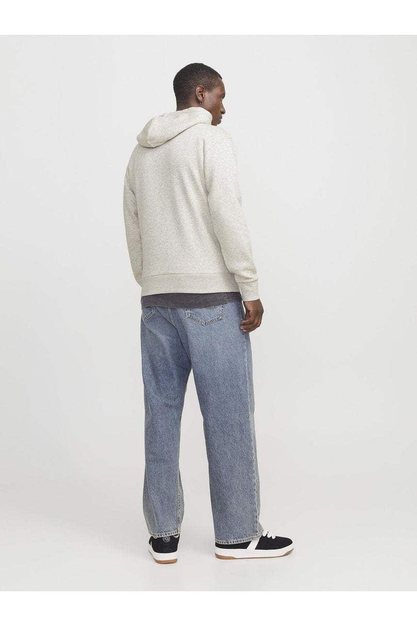 JACK&JONES SWEAT 12268422 - Beyaz/ Gri
