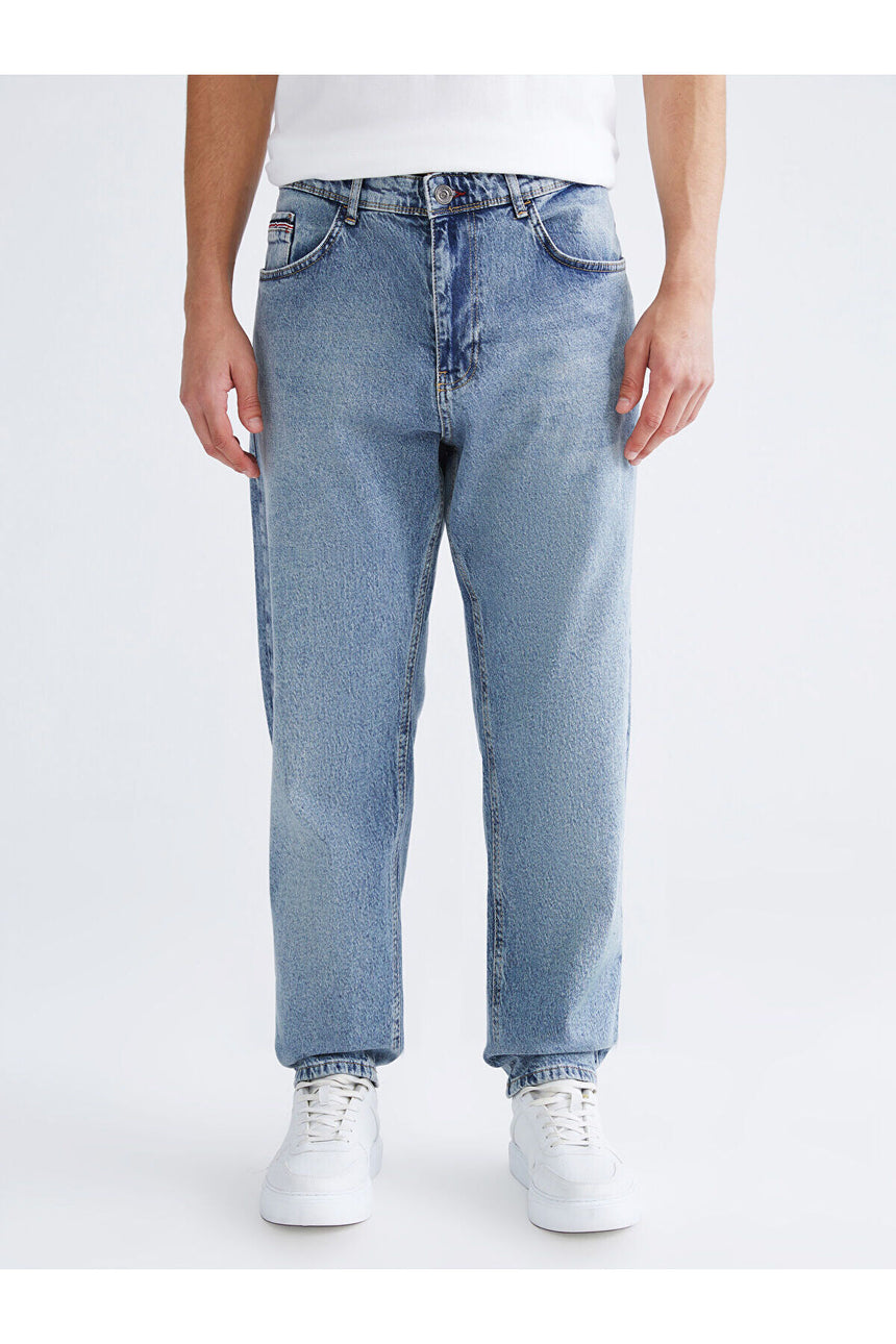LC Waikiki Erkek Jean Pantolon W5LP37F8 - İndigo Mavi