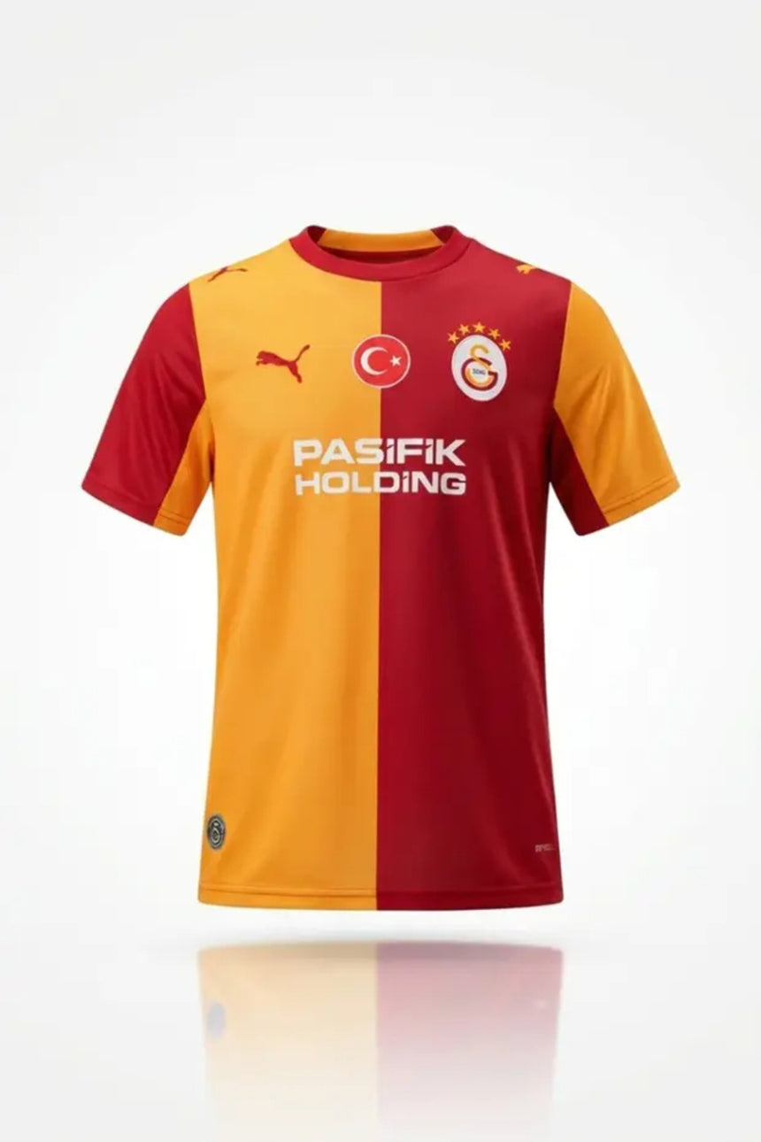 Galatasaray Puma 2026/2027 Kadın İç Saha Forma 78499301 - Sarı/Kırmızı