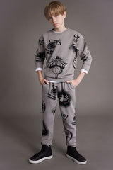 Defacto Çocuk Sweat Shirt Y4130A6 - Gri