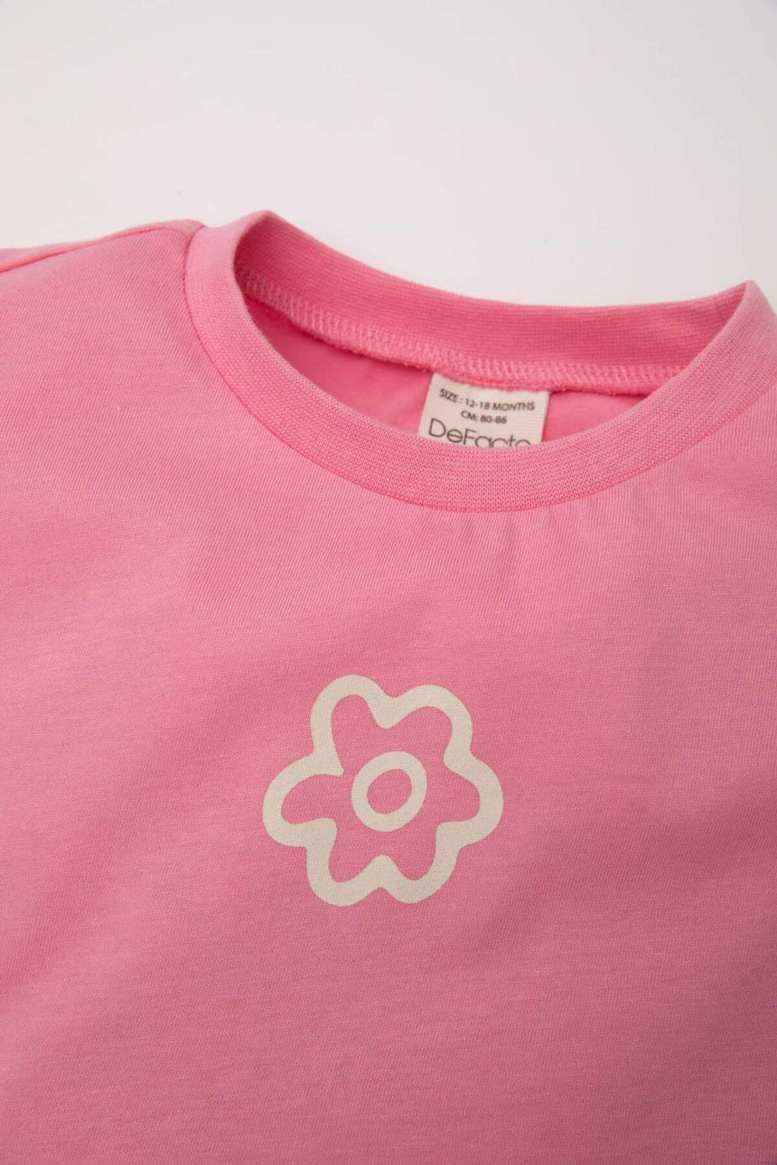 DeFacto Z9212A2 Çocuk T-Shirt - Açık Pembe