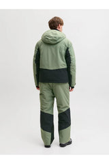 JACK&JONES JJALPES SKI JACKET 12284649 - Koyu Yeşil