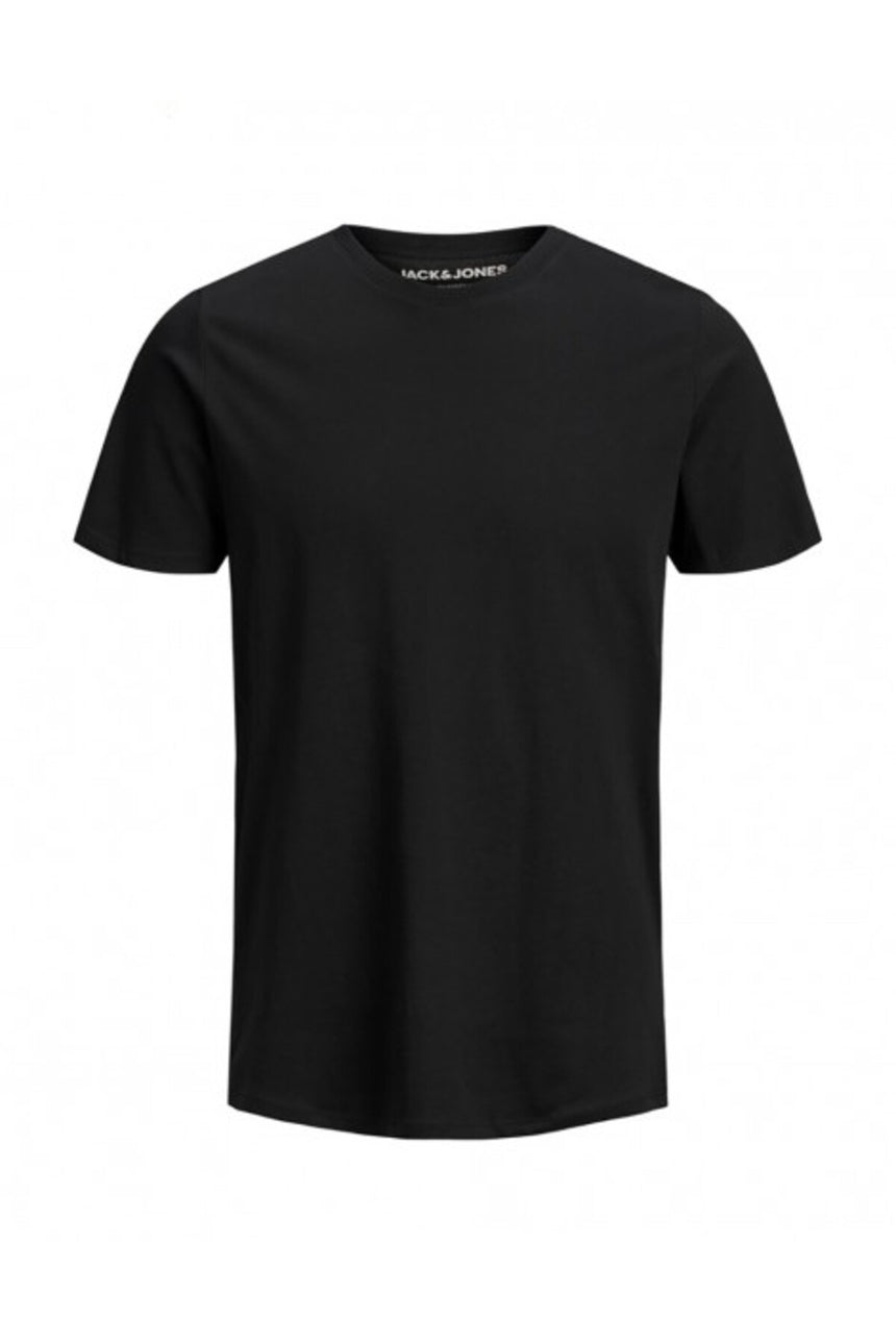 JACK&JONES JJEORGANIC BASIC TEE SS O-NECK NOOS 12156101 - Siyah