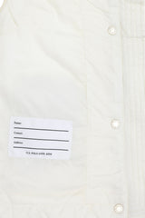 US POLO ASSN CK DOKUMA YELEK 2098654 - Krem