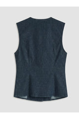 LCW KADIN S6NF48B8 YLK,AVERS-SET-VEST - Koyu Mavi