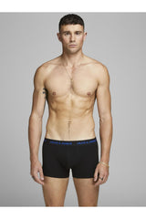 JACK&JONES JACBASIC TRUNKS 7 PACK NOOS PLS 12268845 - Siyah