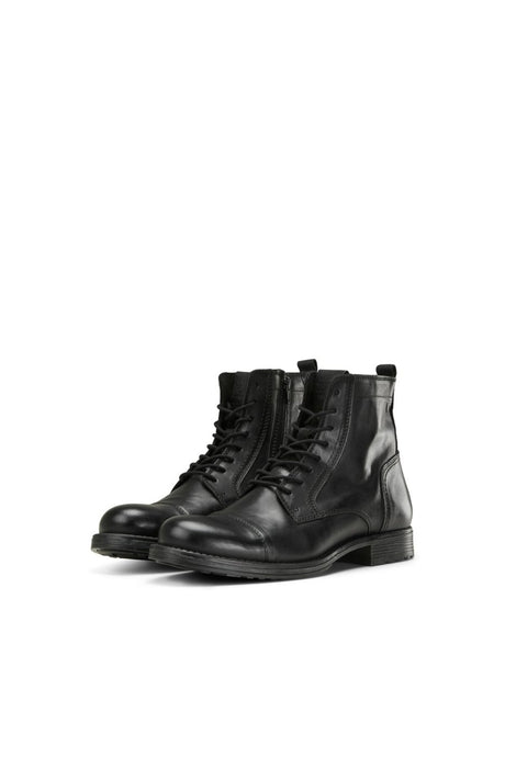 JACK&JONES JFWRUSSEL LEATHER ANTHRACITE 19 LN 12155999 - Antrasit