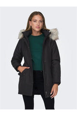 ONLY ONLNEWKATY PARKA LIFE OTW 15300633 - Siyah
