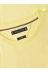 Tommy Hilfiger Erkek ESS SEASONAL REG FIT SOLID TEE MW0MW39995 - Sarı