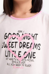 Defacto Çocuk Knitted Pyjamas E2220A8 - Ekru