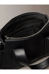 Calvin Klein Kadın WEBBING STRAP POCKET BAG LV04F3291G - Siyah