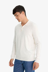 Defacto Erkek Pullover D0454Ax - Ekru