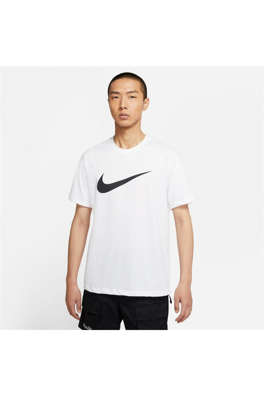 NIKE DC5094 M NSW TEE ICON SWOOSH - Beyaz