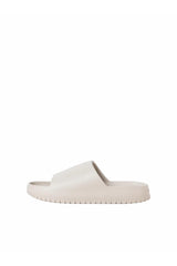 JACK&JONES JFWRIPPLE MOULDED SLIDER LN 12274637 - Bej/ Açık Gri
