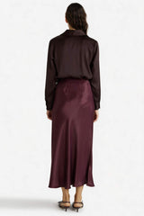 Defacto Kadın Woven Skirt B1867Ax - Bordo