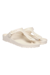 Sporline Birkenstock Gizeh Eva kırık beyaz unisex parmak arası terlik
