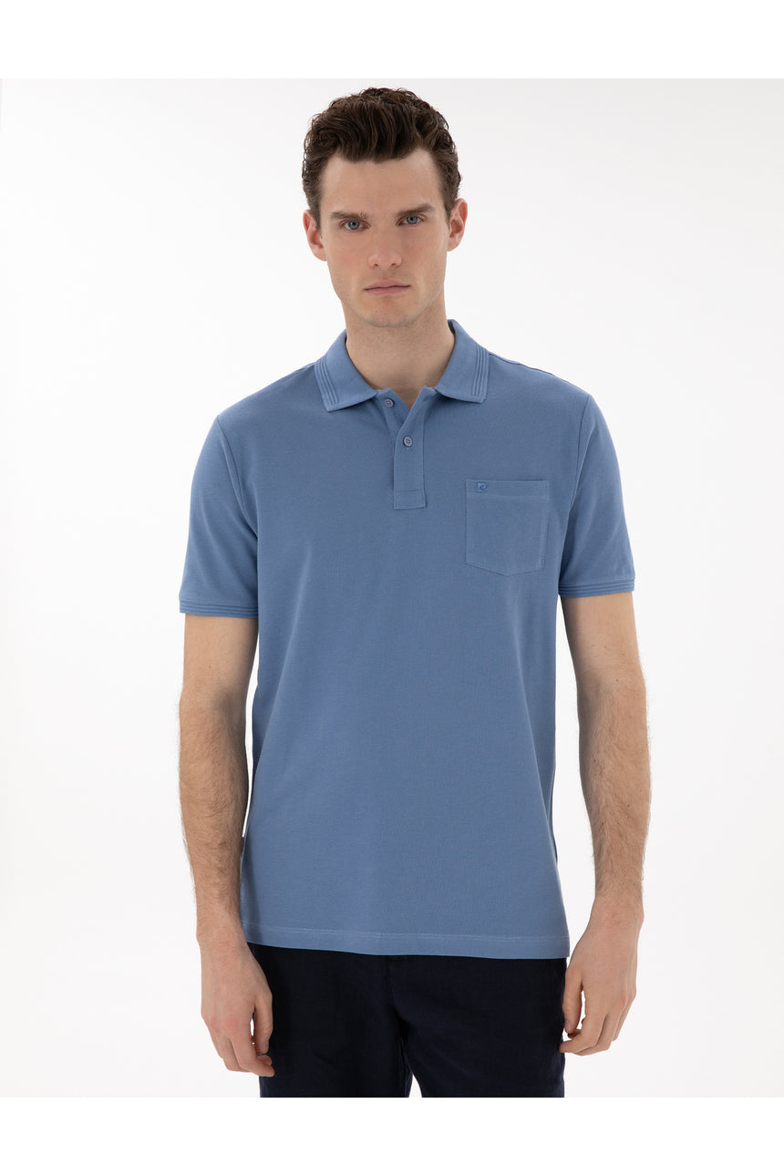 pierre cardin erkek T-SHİRT 2131542 - Mavi