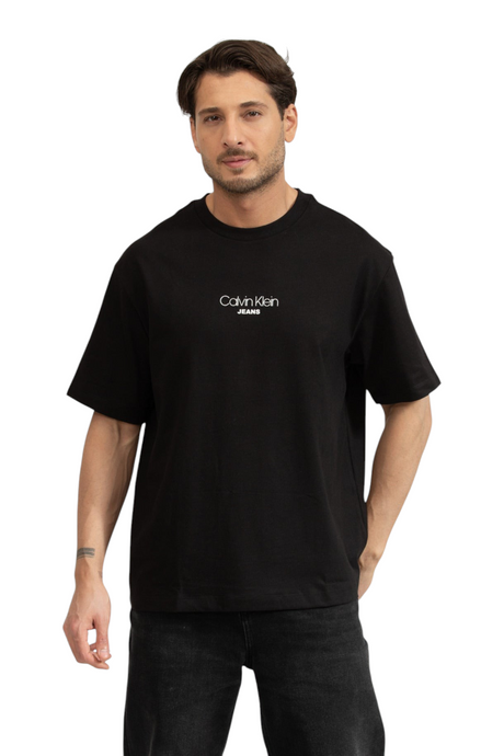 Sporline Calvin Klein siyah %100 pamuklu comfort kesim erkek tişört