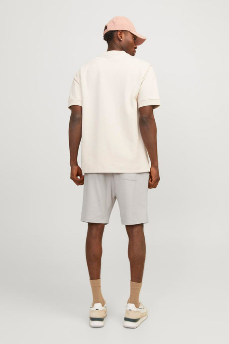 JACK&JONES JPSTKANE VESTERBRO SWEAT SHORTS MID SN 12252251 - Bej/ Açık Gri