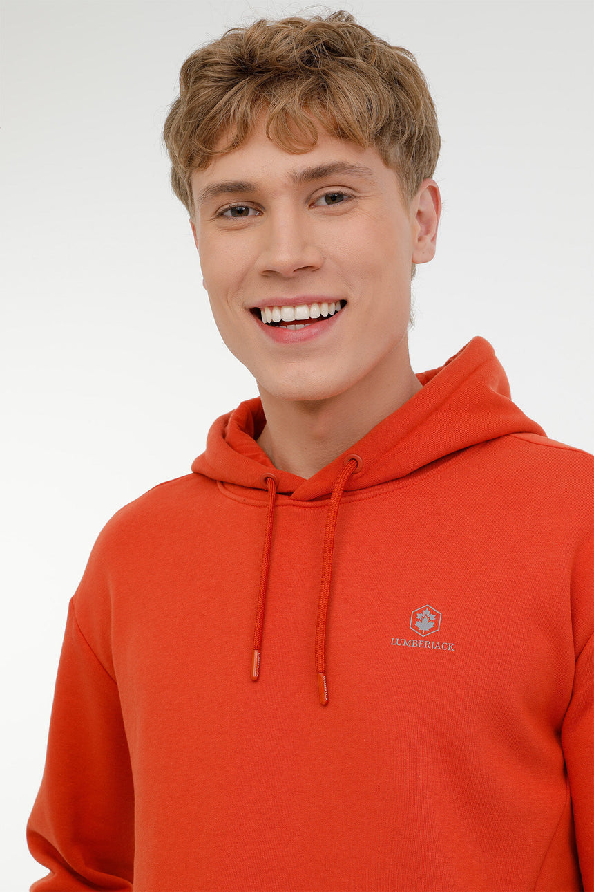 LUMBERJACK 4W MB SN04 HOODIE 4PR - Kahverengi