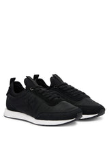 Calvin Klein Erkek RETRO RUNNER SOCK LACEUP MIX YM0YM01414 - Siyah