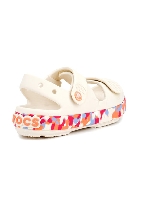 CROCS CrbndCruiserGlwConfettiBandSdK 212527 - Kırık Beyaz/ Açık Pembe