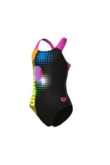 ARENA G ARENA DOTS SWIMSUIT SWIM PRO BACK 010745559 - Siyah/Pembe
