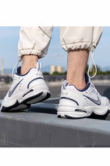 NIKE 415445 AIR MONARCH IV - Beyaz/Gümüş