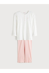 LC Waikiki Kadın Hamile Pijama Takımı W5MK22E8 - Pembe