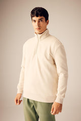 Defacto Erkek Sweat Shirt X7405AZ - Kahverengi / Kum Beji