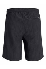 JACK&JONES JPSTJAIDEN TYSON JOGGER SHORT 12289531 - Siyah
