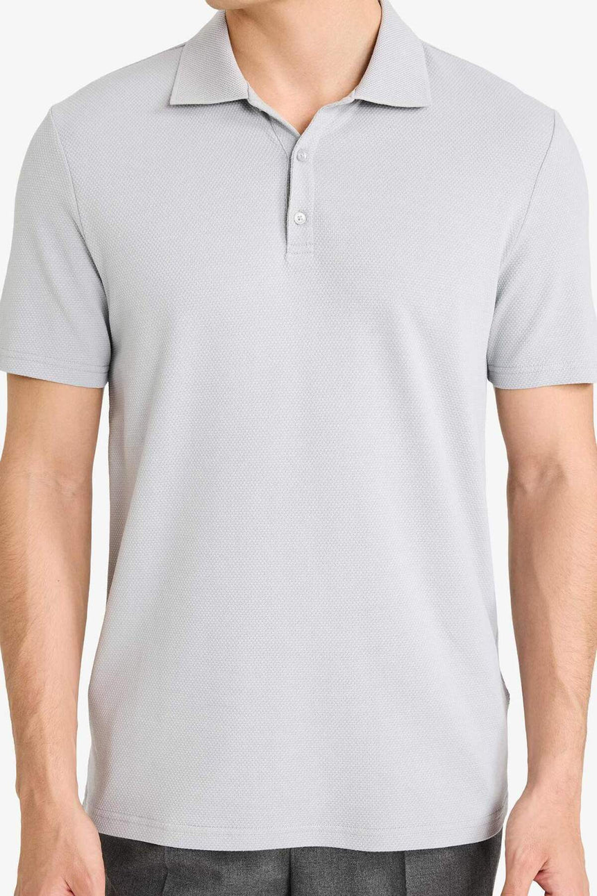 Defacto Erkek Short Sleeve Polo T-Shirt M6609AZ - Gri