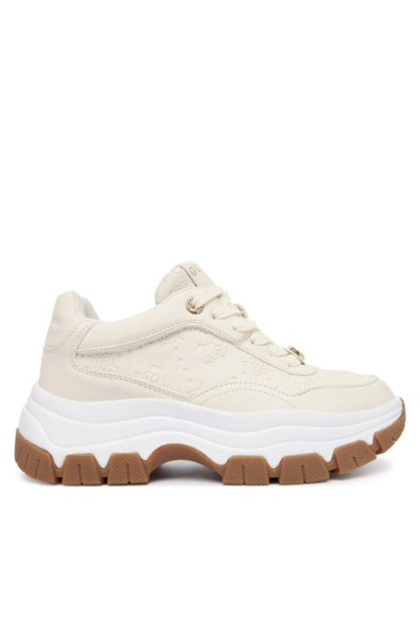 GUESS KADIN BERRETT2 SNEAKER FLFBRTPEL12 - Beyaz