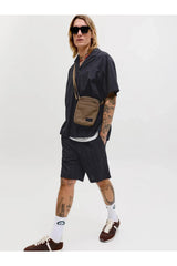 JACK&JONES JPSTJAIDEN TYSON JOGGER SHORT 12289531 - Siyah