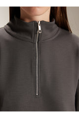 LC Waikiki Kadın Sweatshirt W5ID83AI - Antrasit
