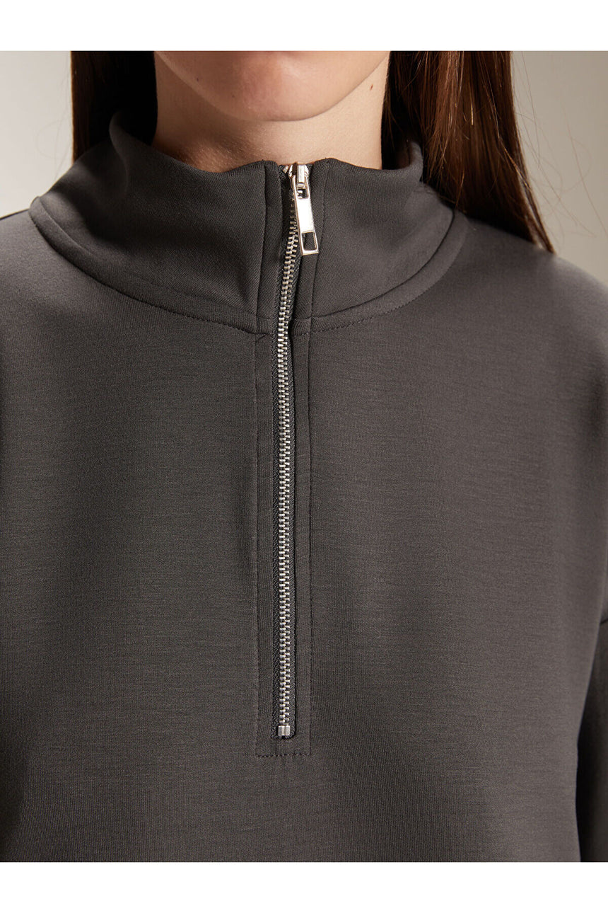 LC Waikiki Kadın Sweatshirt W5ID83AI - Antrasit