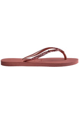 Havaianas Slim Glitter 4146975 Kadın Terlik - Bej