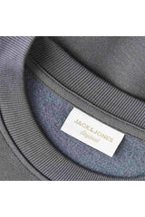 JACK&JONES JORLOGO SWEAT CREW NECK TR SS25 12290659 - Siyah/GRi