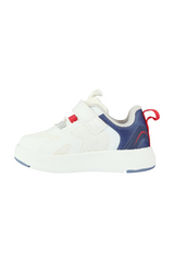 Sporline Vicco beyaz ve lacivert renkli, cırt cırtlı, tekstil çocuk sneaker ayakkabı