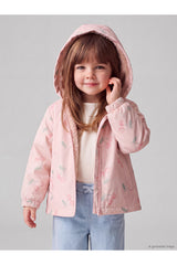 LC Waikiki Kız Bebek Kapüşonlu Mont W60174B1 - Pembe