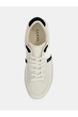 Guess Todi 4 Erkek Sneaker FMTTO4ELE12 - Beyaz/Siyah