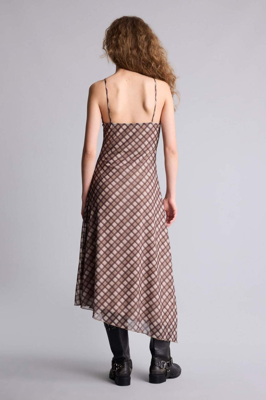 Defacto Kadın Short Sleeve Knitted Dress F7971AX - Kahverengi