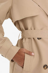 Defacto Kadın Trenchcoat E8578Ax - Açık Kahve